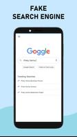 Fake Browser & Search Prank پوسٹر