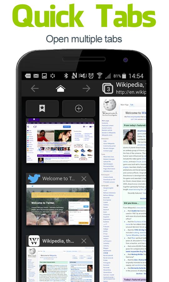 Browser Aktualisieren Android Tablet