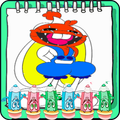 Bunzo Bunny Coloring Book