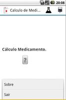 Cálculo de medicação 海報