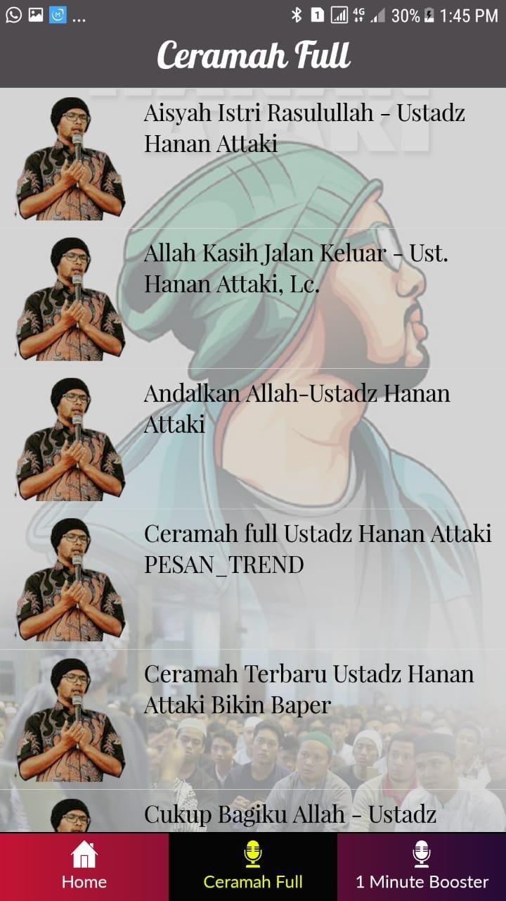 Kumpulan Ceramah Ustadz Hanan Attaki For Android Apk Download