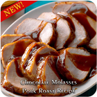 Chocolate Molasses Pork Roast Recipe icône