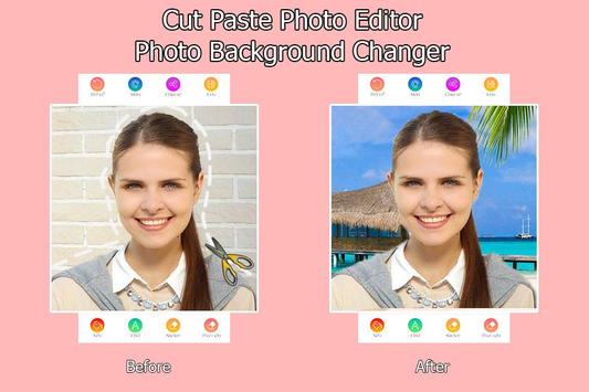 Cut Paste Photo Editor - Photo Background Changer poster