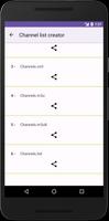 IPTV Player & Playlist maker اسکرین شاٹ 3
