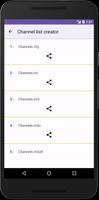 IPTV Player & Playlist maker اسکرین شاٹ 2