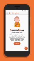 CharityMonk : Donate to Charit poster