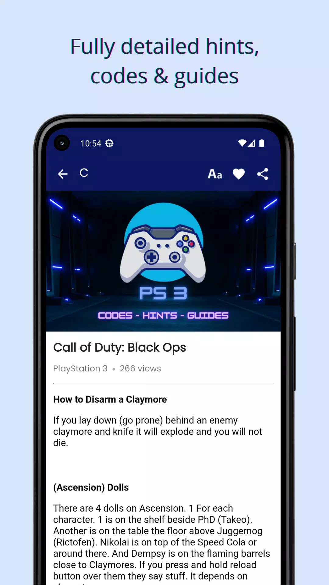 Cheat Codes PS3 APK for Download