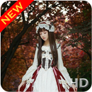 Christmas Lolita Girl Wallpaper HD APK
