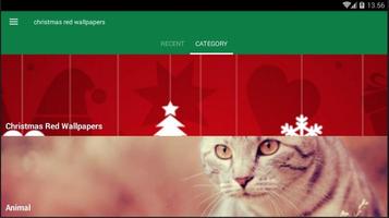 برنامه‌نما Christmas Red Wallpaper عکس از صفحه