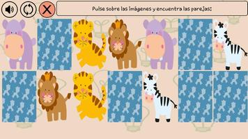 Animales: Juego de memoria ảnh chụp màn hình 3