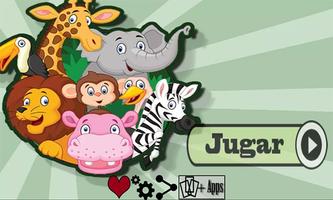 Animales: Juego de memoria Poster