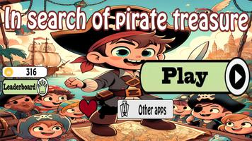 In search of pirate treasure poster