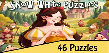 Snow White Story & Puzzles