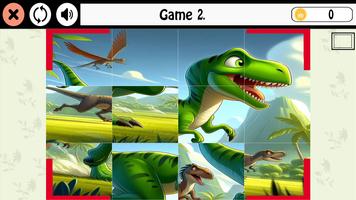 Learn Dinosaurs with Puzzle capture d'écran 3