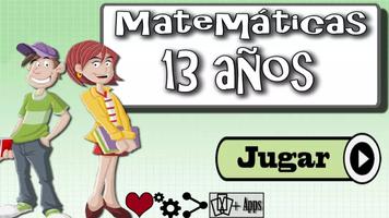 Matemáticas 13 años penulis hantaran