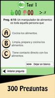 Manipulador De Alimentos Test ảnh chụp màn hình 2