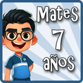 Matemáticas 7 años