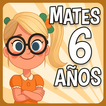 Matemáticas 6 años आइकन