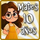 Matemáticas 10 años ícone