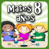 Matemáticas 8 años icône