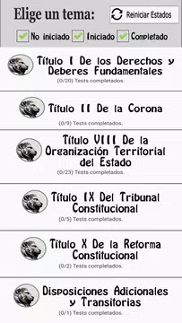 Screenshot 29 for TestOpos Constitución