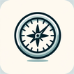 آیکون‌ Compass - قطب‌نمای ساده