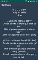Con Calma - Daddy Yankee & Snow Lyrics capture d'écran 1