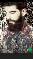 Cool Bearded Boy Wallpaper imagem de tela 3