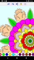 Livre de coloriage Mandala Affiche