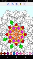 Livre de coloriage Mandala capture d'écran 1