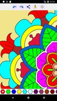 Livre de coloriage Mandala capture d'écran 3