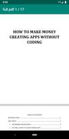 Create apps without coding Affiche