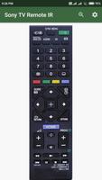 Sony TV Remote IR ポスター