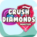 Crush Diamonds Monsters - Jogos gratis APK