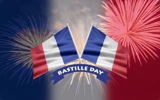 French National Day (Fête nationale) Greetings постер