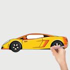 Draw Car and Motor icon