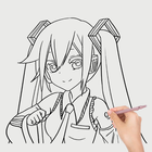 Draw Cartoon and Manga 图标