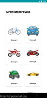 Poster Come disegnare una moto