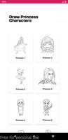Draw Princess Character постер