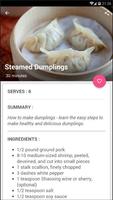 Easy Asian Dumpling Recipe capture d'écran 3