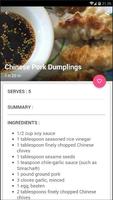 Easy Asian Dumpling Recipe capture d'écran 2