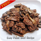 Easy Fried Beef Recipe icône