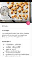 Easy Fried Shrimp Recipe capture d'écran 2