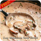 Easy Mushroom Soup Cook Recipe icône
