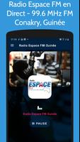 Radio Espace FM 99.6 Guinée capture d'écran 1