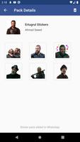 Ertugrul Ghazi Stickers - Stickers for WhatsApp تصوير الشاشة 1