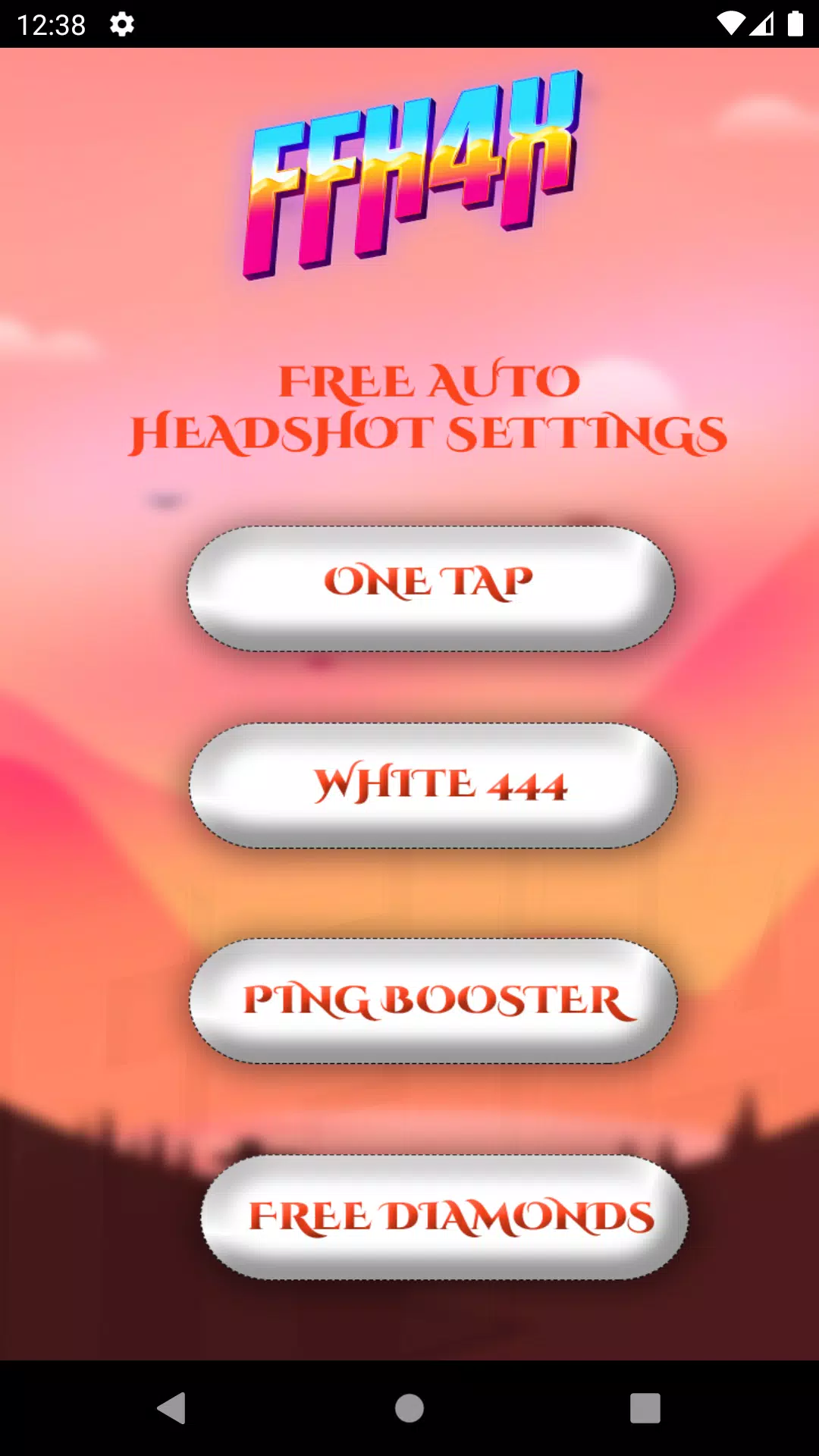 FFH4X HEADSHOT HACK MOD MENU APK for Android Download