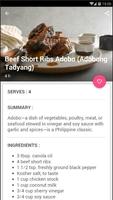 Filipino Beef Adobo Recipe screenshot 3