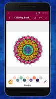 Flowers Mandala Coloring Book : Coloring Pages Ekran Görüntüsü 3