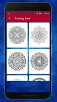 Poster Flowers Mandala Coloring Book : Coloring Pages